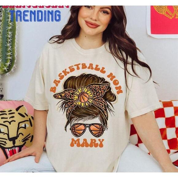 Other - Personalized Mom Gifts Custom Basketball Tshirt Classic